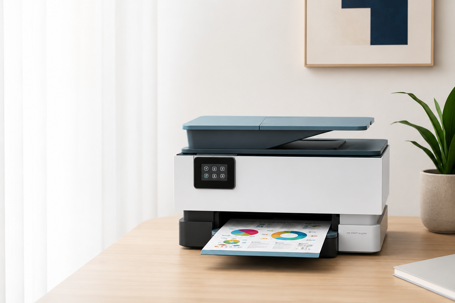 HP Printer on Desk